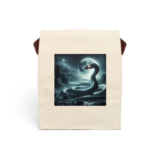 Lunchtas | Canvas | Met riem | Noorse Mythologie | Jörmungandr | Zeeslang