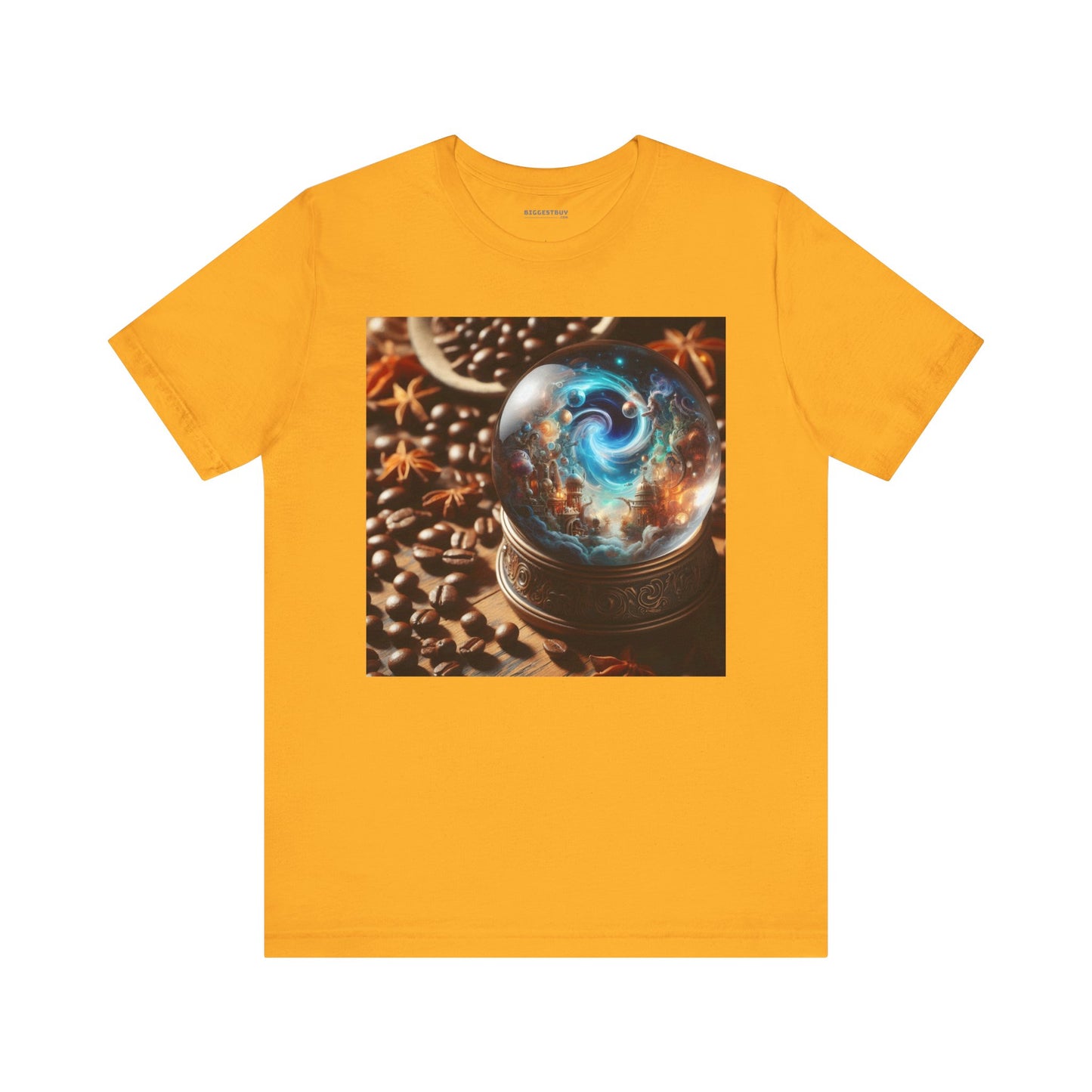 T-shirt | Unisex | Maglietta in jersey | Manica corta | Cosmologia Nordica | Globo Magico