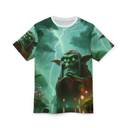 T-shirt | Stampa all-over | T-shirt unisex | Fantasy Folcloristico | Sciamano Goblin