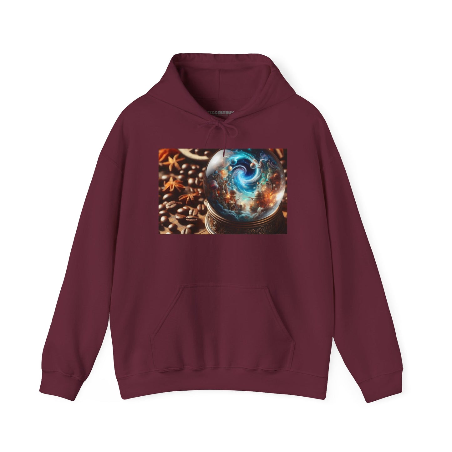 Felpa con cappuccio | Unisex | Felpa con cappuccio | Misto pesante | Cosmologia Nordica | Globo Magico