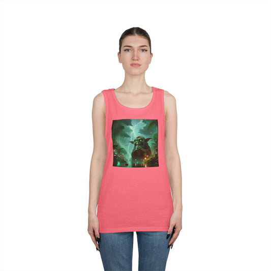 Tank Top | Unisex | Heavy Cotton | Shamanic Fantasy | Boggart | Goblin