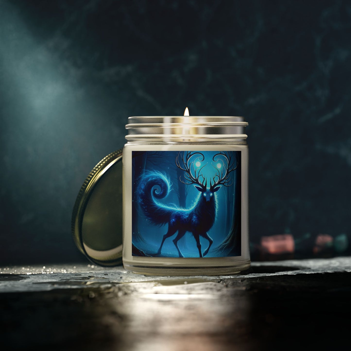 Vela Perfumada | Guardião Místico | Azul Cervo