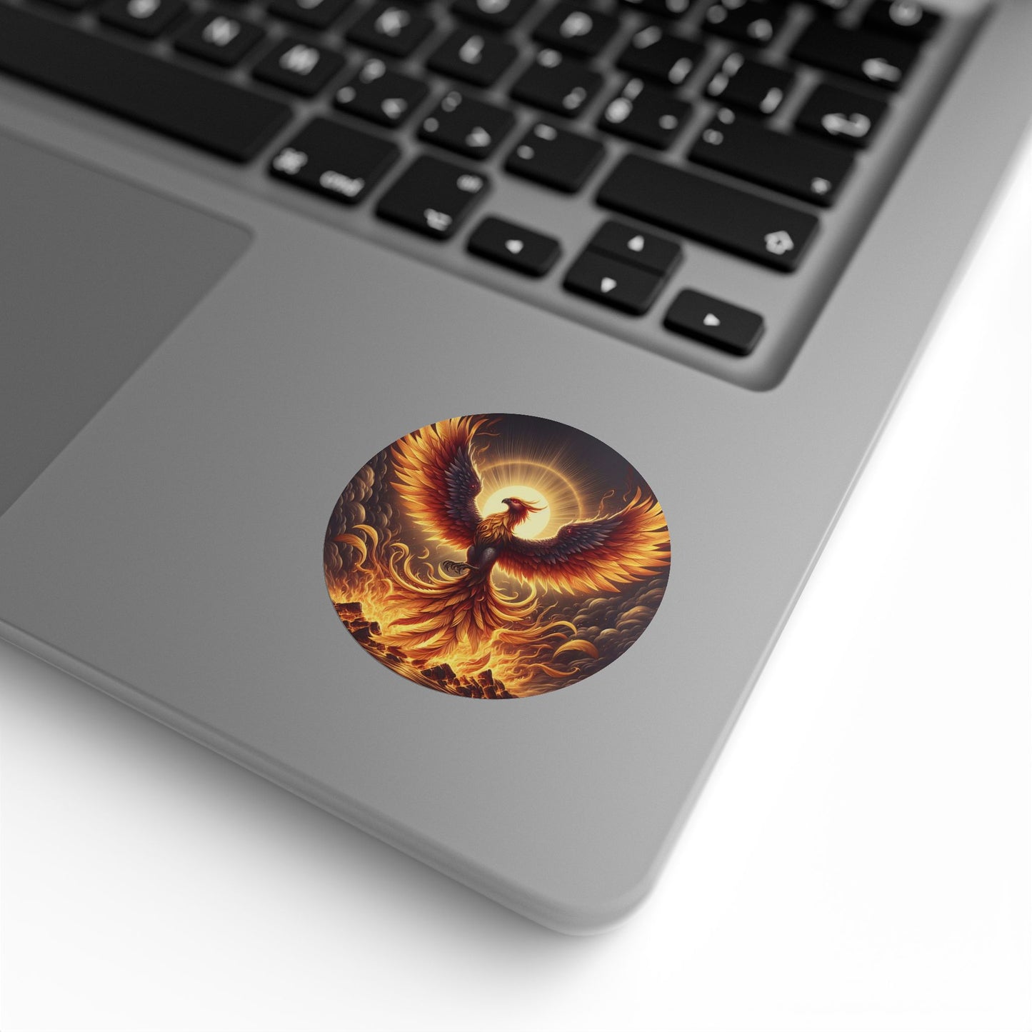 Rolka etykiet samoprzylepnych | Okrągły | Mitologia Feniksa | Odrodzenie