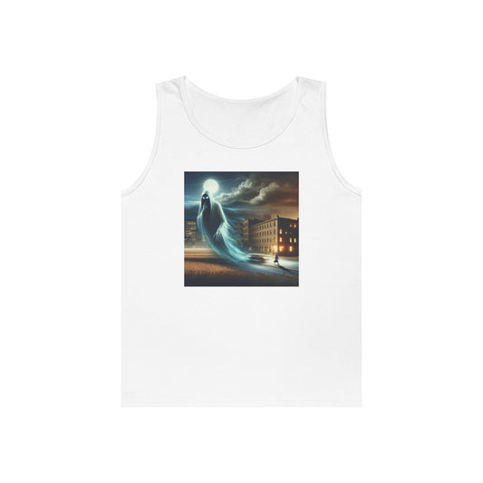 Tanktopp | Unisex | Kraftig bomull | Urban Spøkelse | Paranormal | Gjenferd