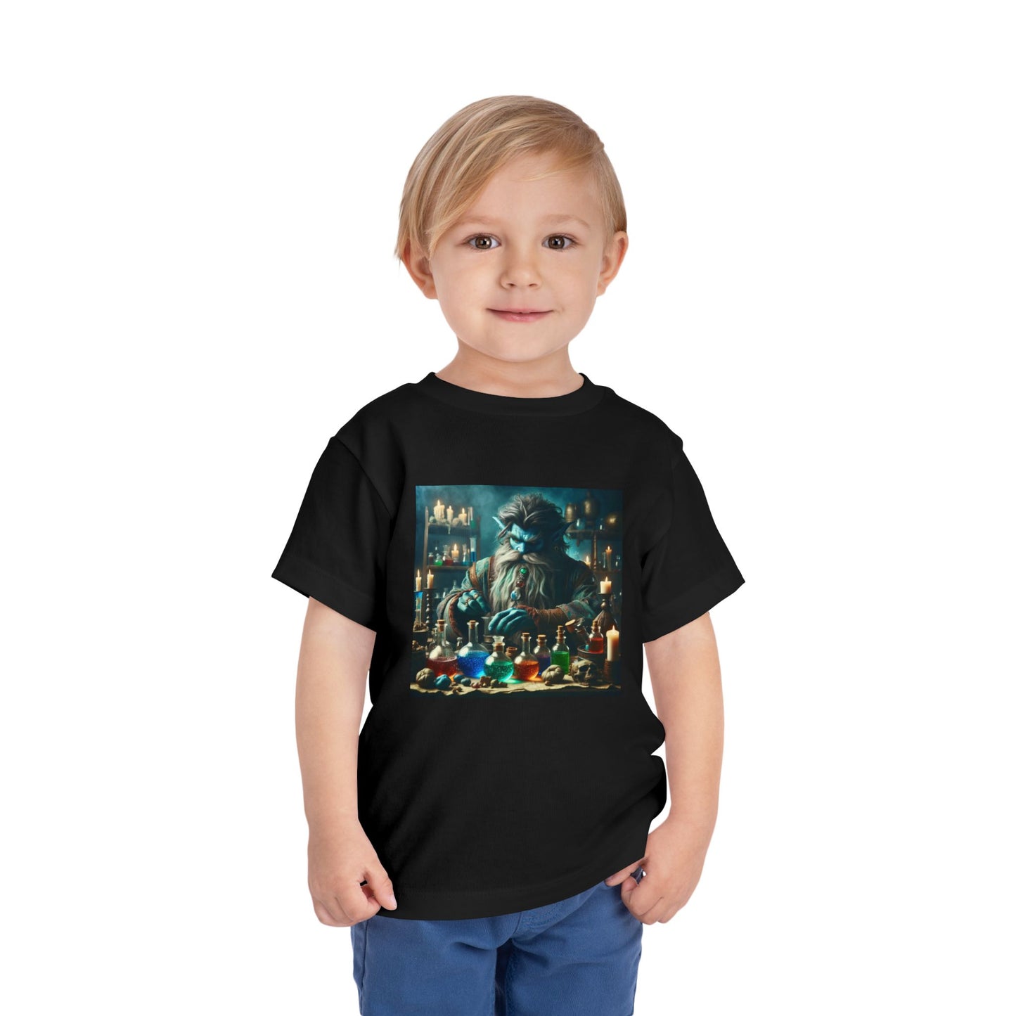Camiseta | Camiseta Infantil | Manga Curta | Alquimia Mística | Djinn | Poções
