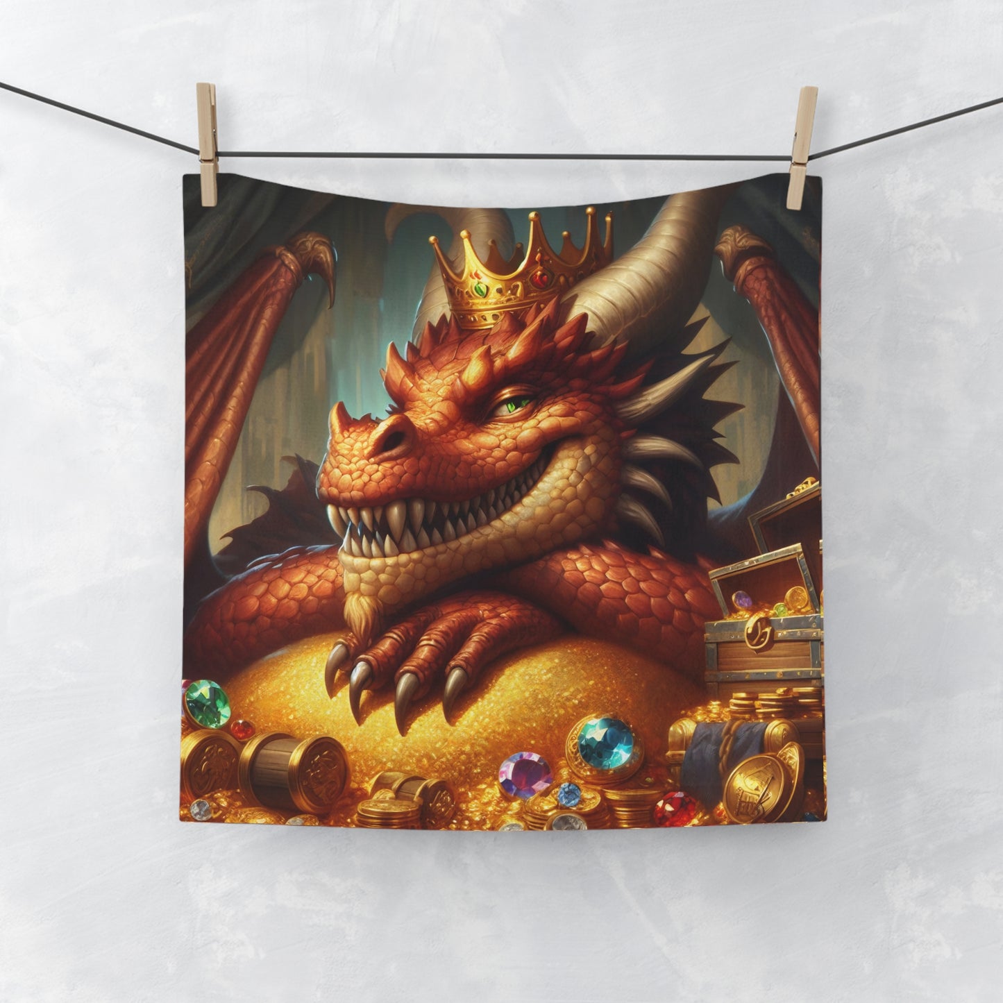 تولیہ | چہرے کا تولیہ | نورس اساطیر | ڈریگن کی کہانی | فافنیر