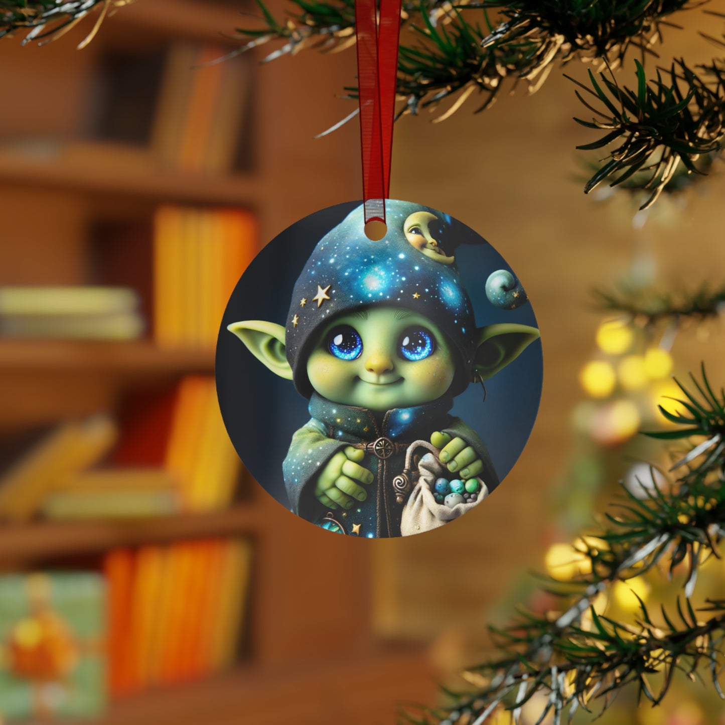 Ornament | Metall | Fantasi | Skogsalv | Trollmann