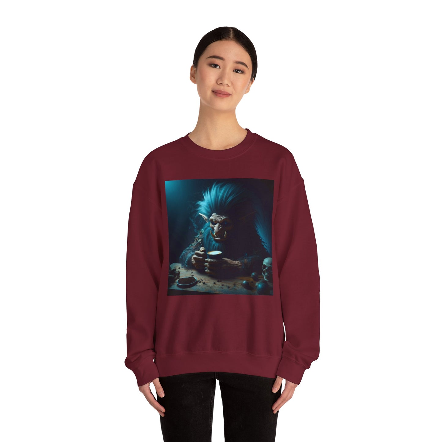 Sweatshirt | Unisex | Ronde hals | Zware kwaliteit | Norse Mythos | Jotunn | Trol