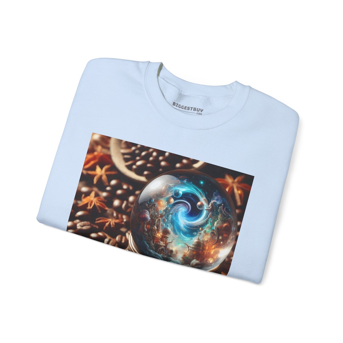 Felpa | Unisex | Girocollo | Misto pesante | Cosmologia Nordica | Globo Magico