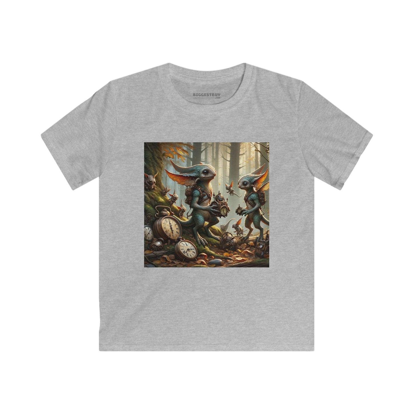 Camiseta | Camiseta Infantil | Softstyle | Fantasia Celta | Pooka Steampunk | Criaturas