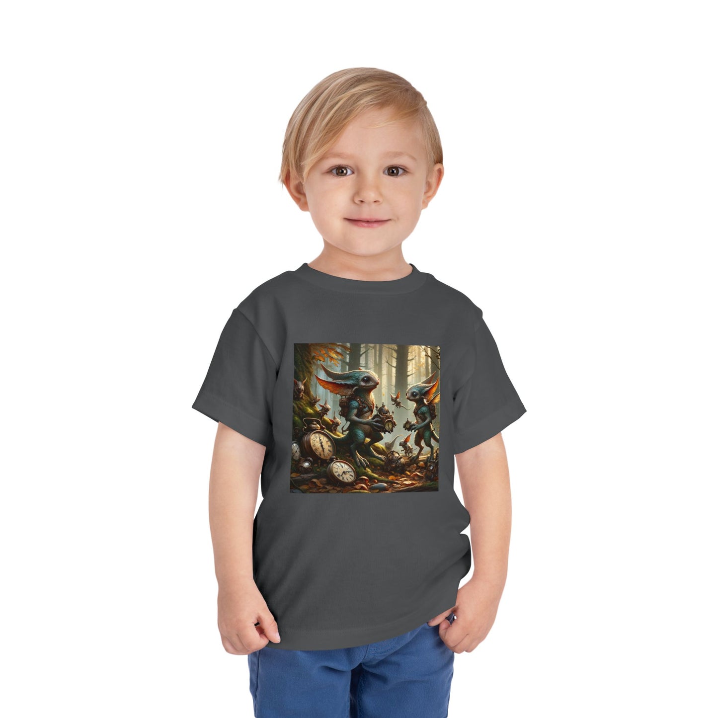 Camiseta | Camiseta Infantil | Manga Curta | Fantasia Celta | Pooka Steampunk | Criaturas