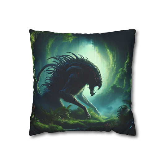 Putetrekk | Firkantet | Polyesterlerret | Bioluminescent Sci-Fi | Predator