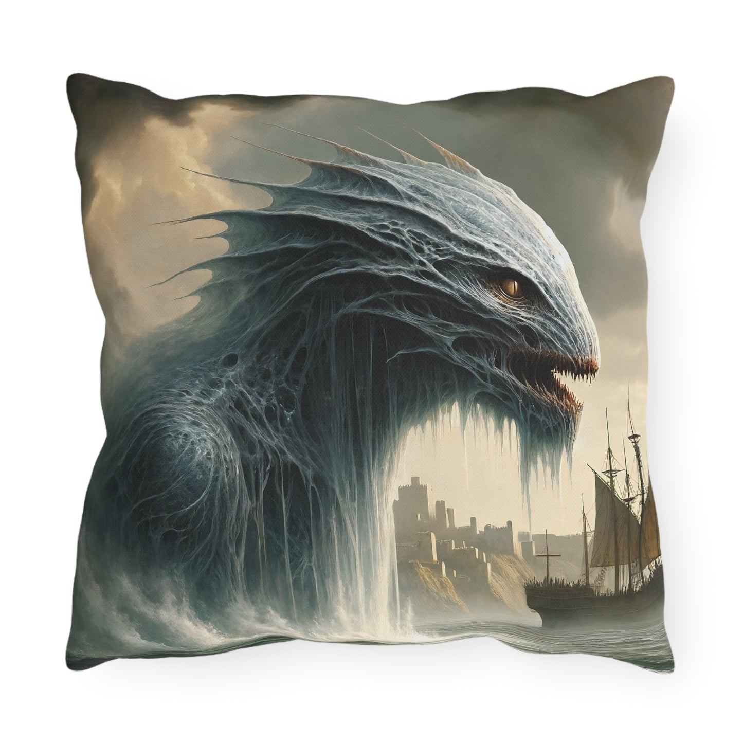 Cuscino | Cuscino da esterno | Mitologia Nordica | Jörmungandr | Serpente Marino