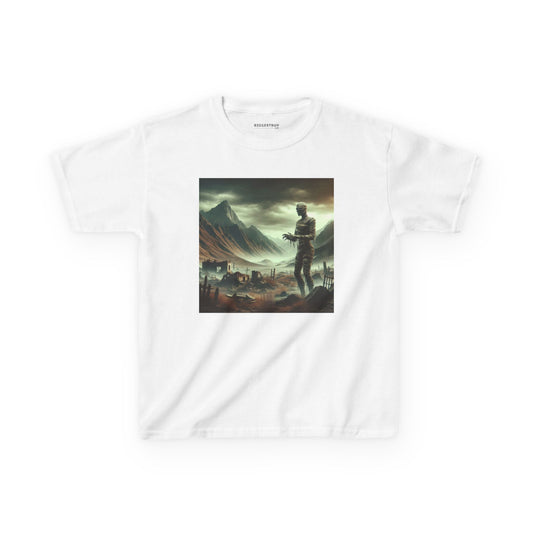 เสื้อยืด | เสื้อยืดเด็ก | ผ้าฝ้ายเนื้อหนา | มัมมี่หลังโลกล่มสลาย | หุ่นศพ