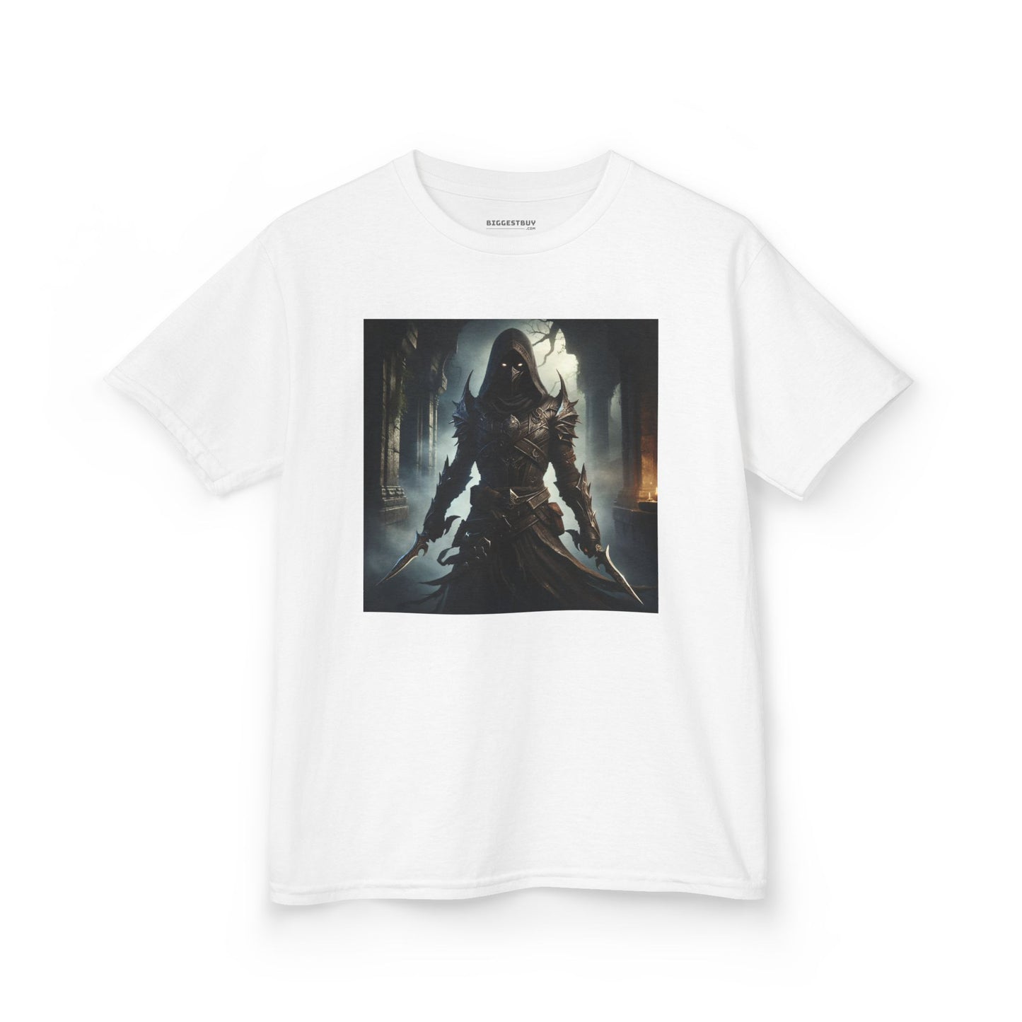 เสื้อยืด | เสื้อยืดเด็ก | ผ้าฝ้ายเนื้อหนา | จอมนักฆ่าเงามืด | นักล่าวิญญาณ