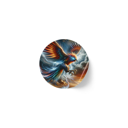 Sticker Label Roll | Round | Legendary Phoenix | Skyfire Reborn