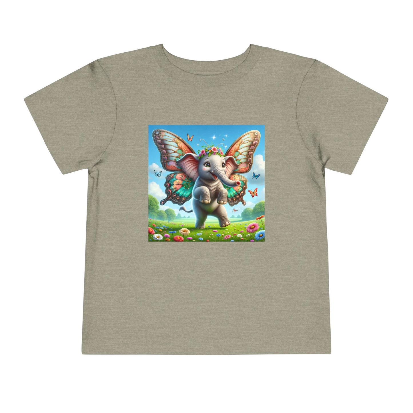 T-Shirt | Koszulka dla malucha | Krótki rękaw | Baśniowa fauna | Airavata | Słonik