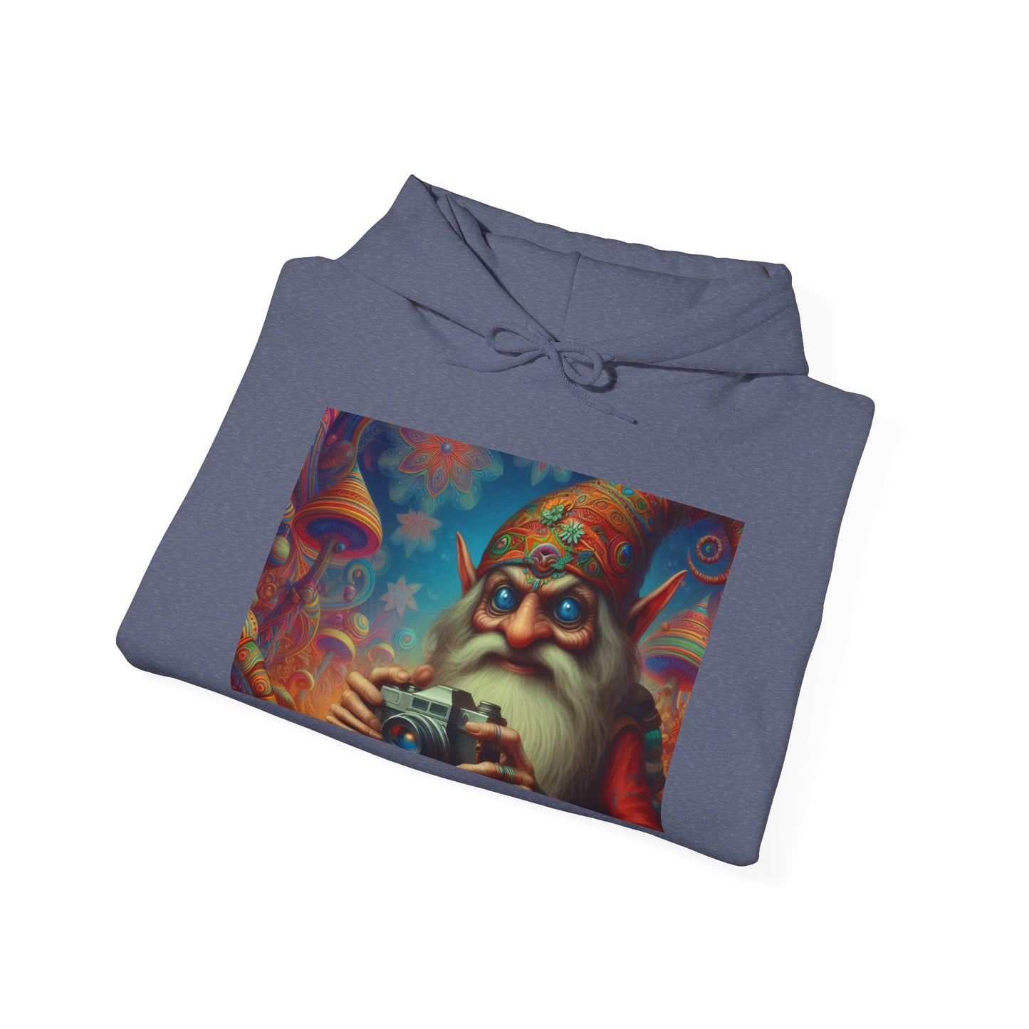 Bluza z kapturem | Unisex | Bluza dresowa z kapturem | Gruba mieszanka | Fantasy | Słowiański Duch | Domovoi