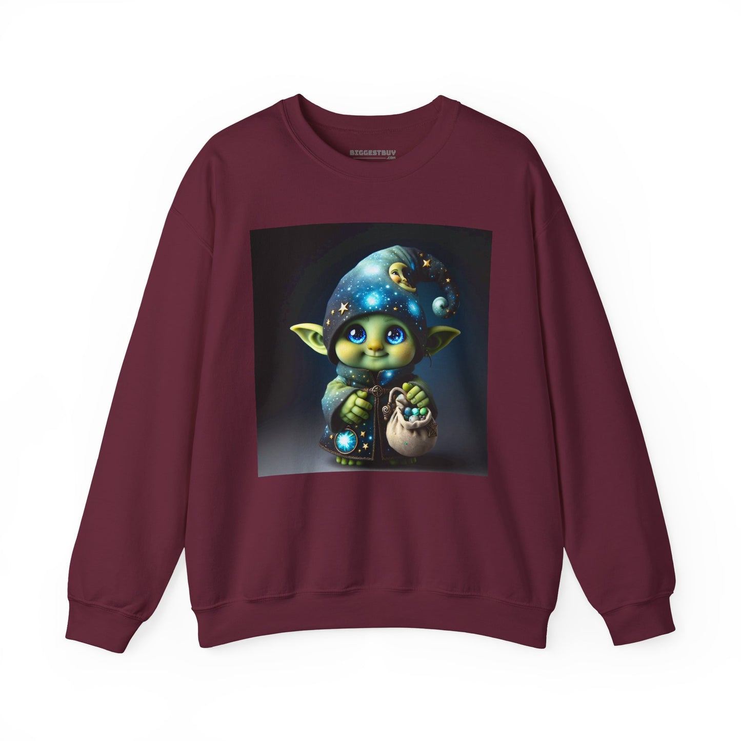 Genser | Unisex | Rund hals | Kraftig blanding | Fantasi | Skogsalv | Trollmann