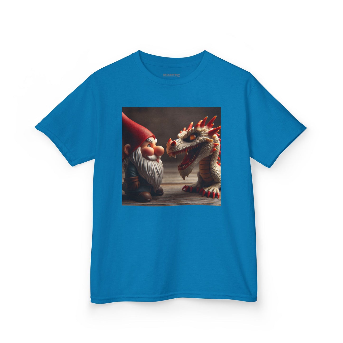 T-Shirt | Kaos Anak | Katun Tebal | Fiksi Mitos | Gnome dan Naga Timur
