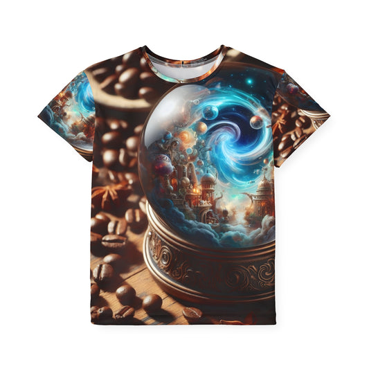 Sportshirt | Kinderen | Kosmisch Realisme | Sneeuwbol
