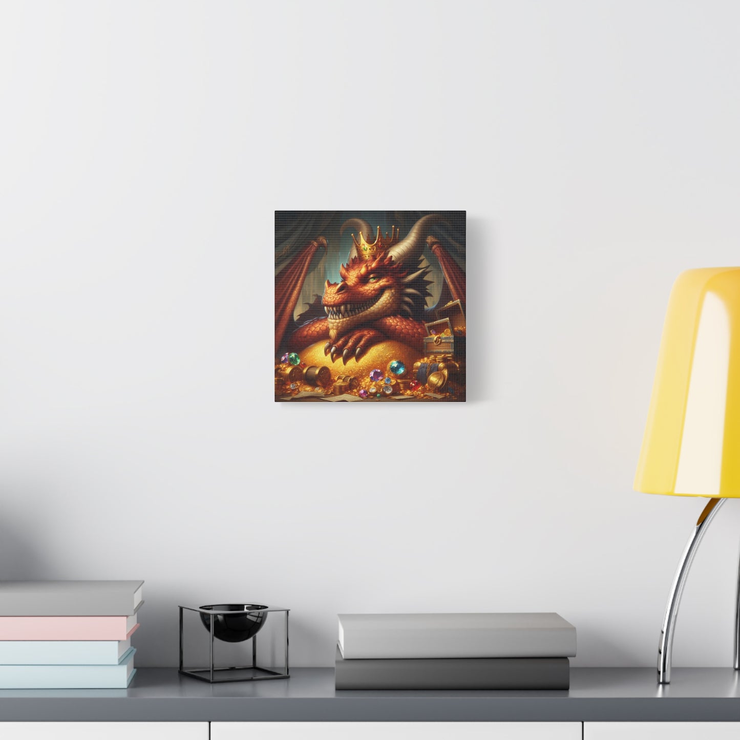 Płótno | Matowy | Nordycka Mitologia | Fafnir | Smok