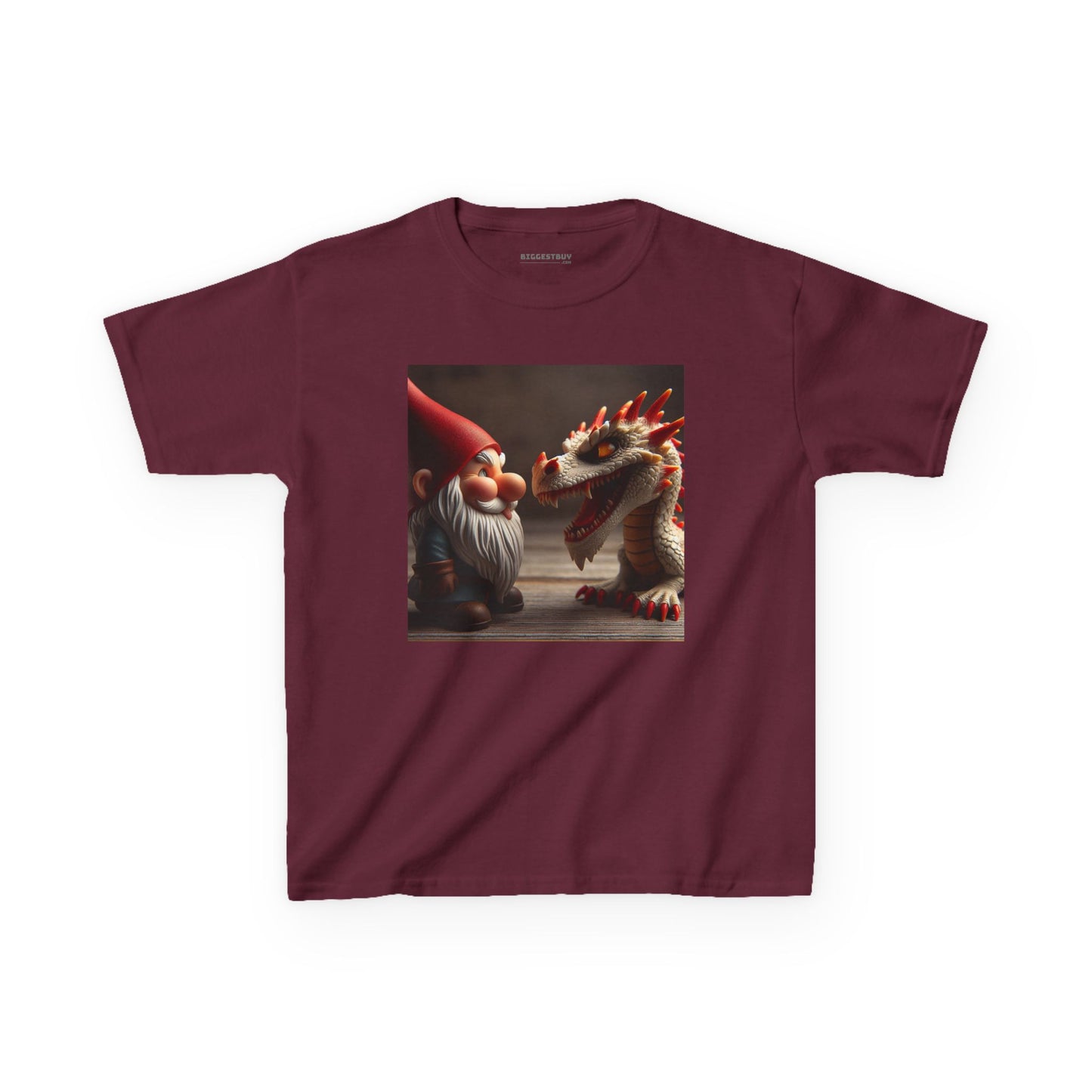 T-Shirt | Kaos Anak | Katun Tebal | Fiksi Mitos | Gnome dan Naga Timur