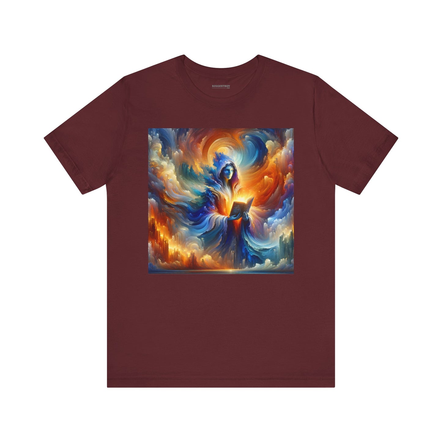 Tシャツ | ユニセックス | ジャージーTシャツ | 半袖 | 魔術幻想 | 宇宙エネルギー | 魔道士