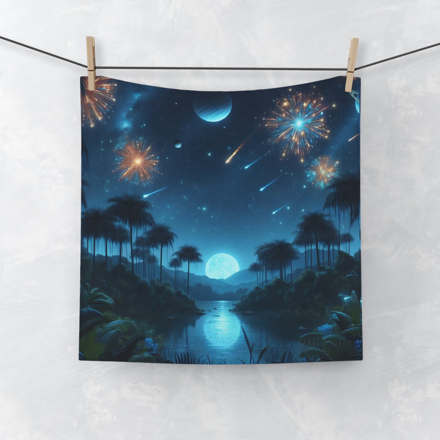 تولیہ | چہرے کا تولیہ | کونی تخیل | آسٹرلاگوس | راتی منظر