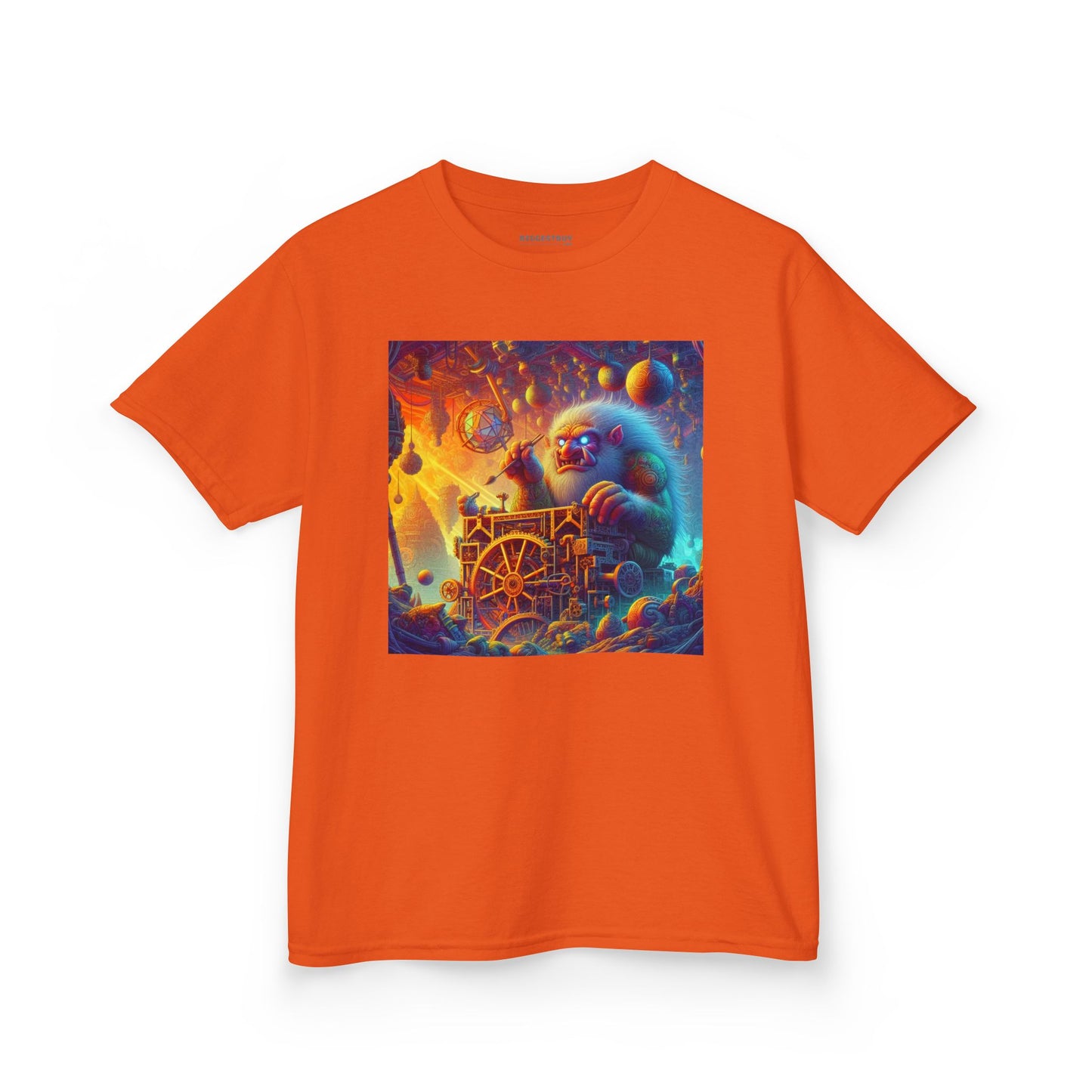 T-Shirt | Koszulka dziecięca | Ciężka bawełna | Mitologia Arktyczna | Mechanik Lodu