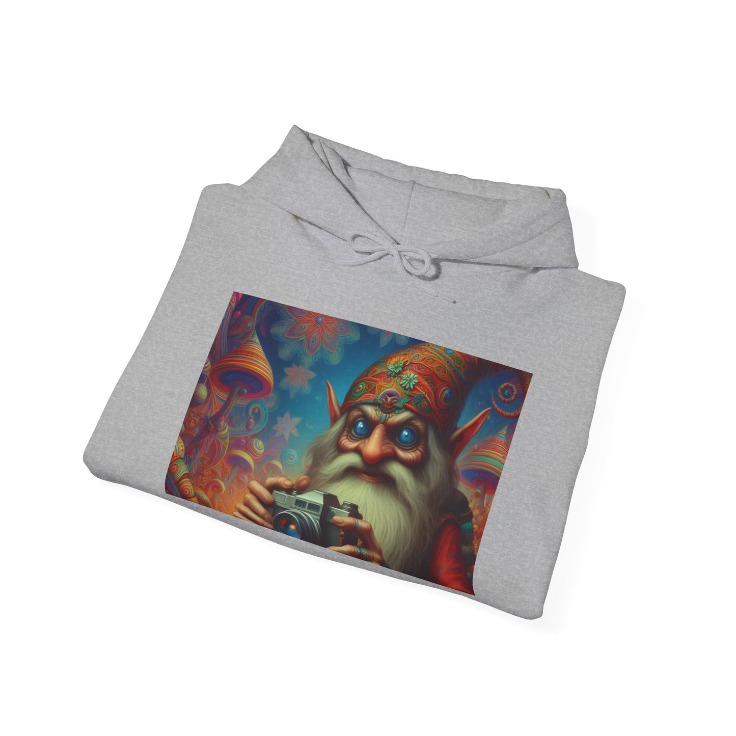 Bluza z kapturem | Unisex | Bluza dresowa z kapturem | Gruba mieszanka | Fantasy | Słowiański Duch | Domovoi