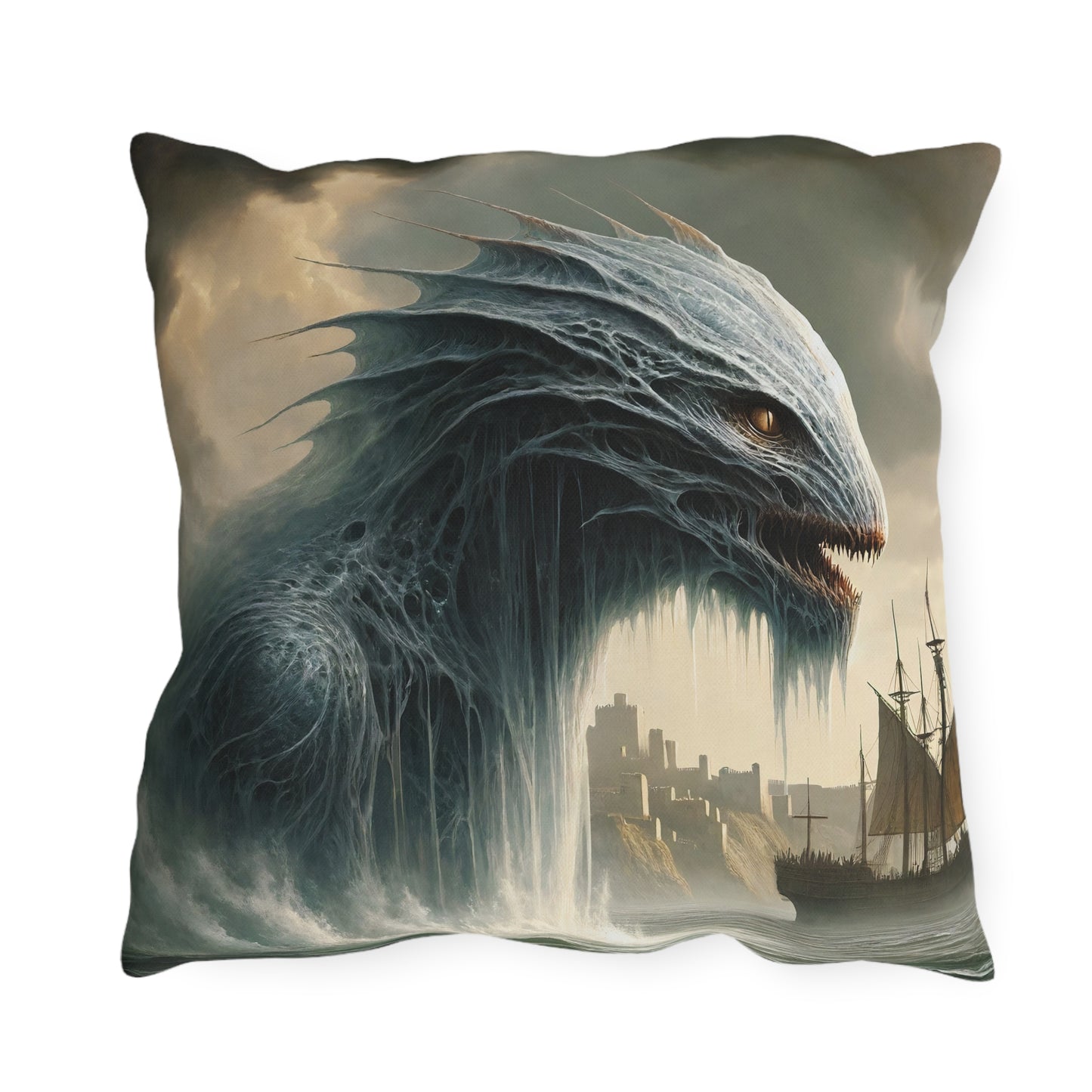 Cuscino | Cuscino da esterno | Mitologia Nordica | Jörmungandr | Serpente Marino
