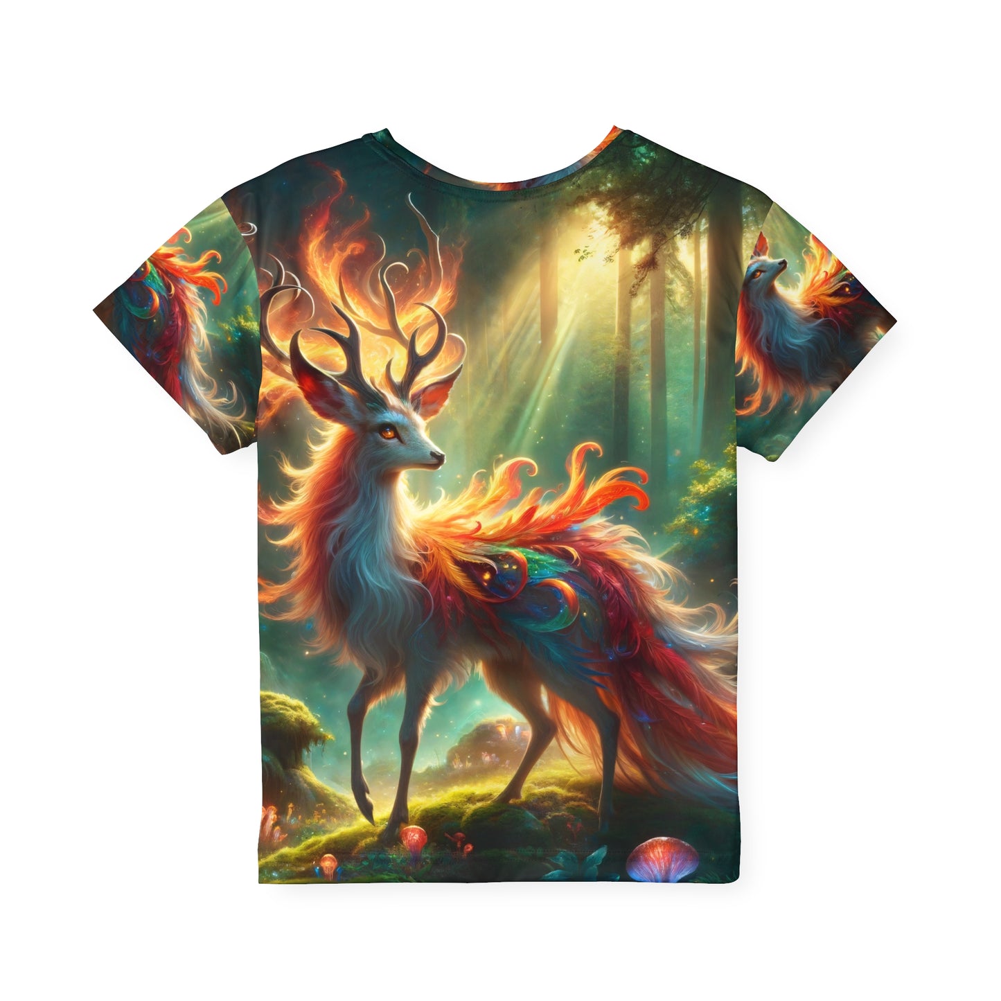 Maglia sportiva | Bambini | Mitologia Fantastica | Cervo di Fuoco