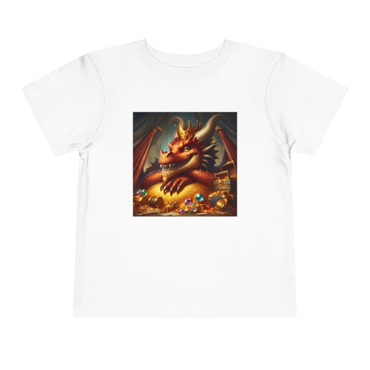 T-shirt | T-shirt pour tout-petits | Manches courtes | Mythologie nordique | Fafnir | Dragon