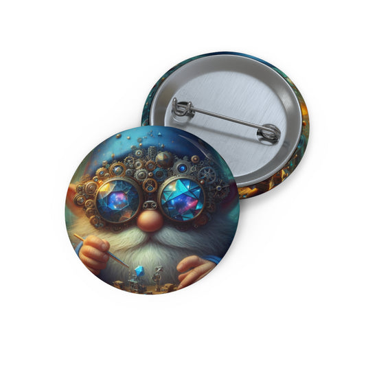Button | Speldbutton | Met speld | Folkloristische Fantasie | Tomte Alchemist