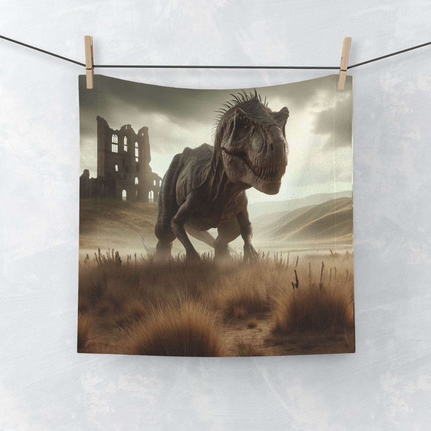 Handdoek | Washandje | Prehistorische Fictie | T-Rex