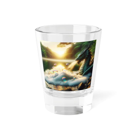 Shotglass | Dragemagi | Fantasilandskap | Innsjø