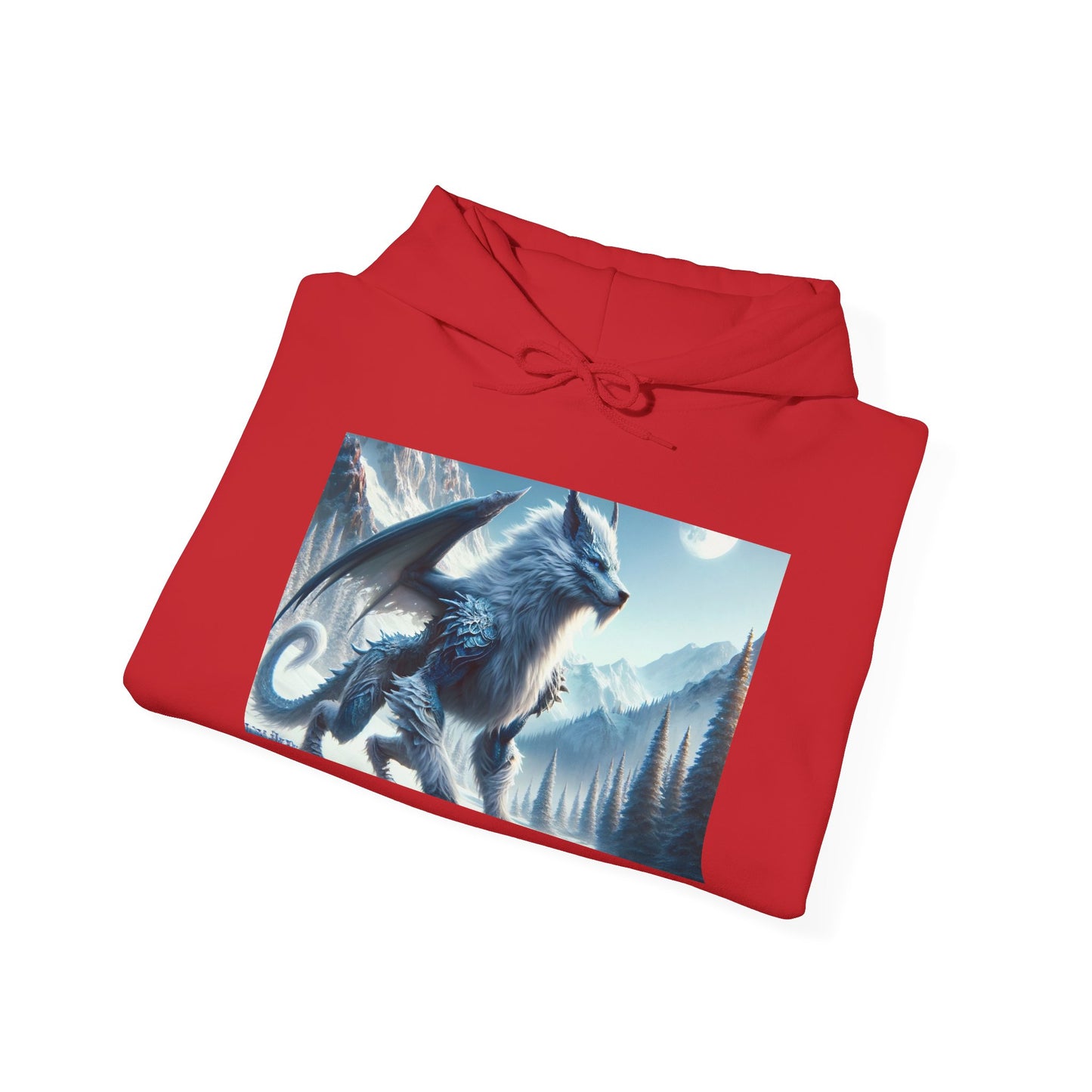 ہوڈی | یونیسیکس | ہڈڈ سویٹ شرٹ | ہیوی بلینڈ | نورسی اساطیر | فینریر