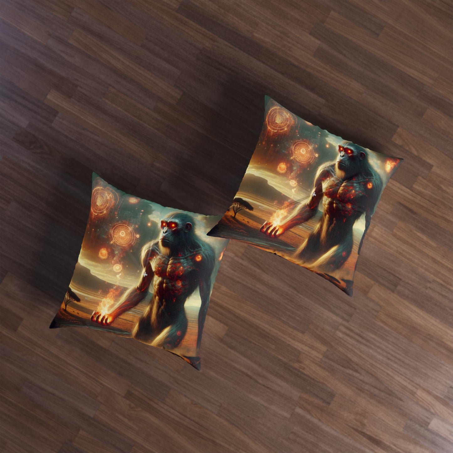 Bantal | Bantal Lantai | Berumbai | Persegi | Mitos Titan Api | Dewa Primordial