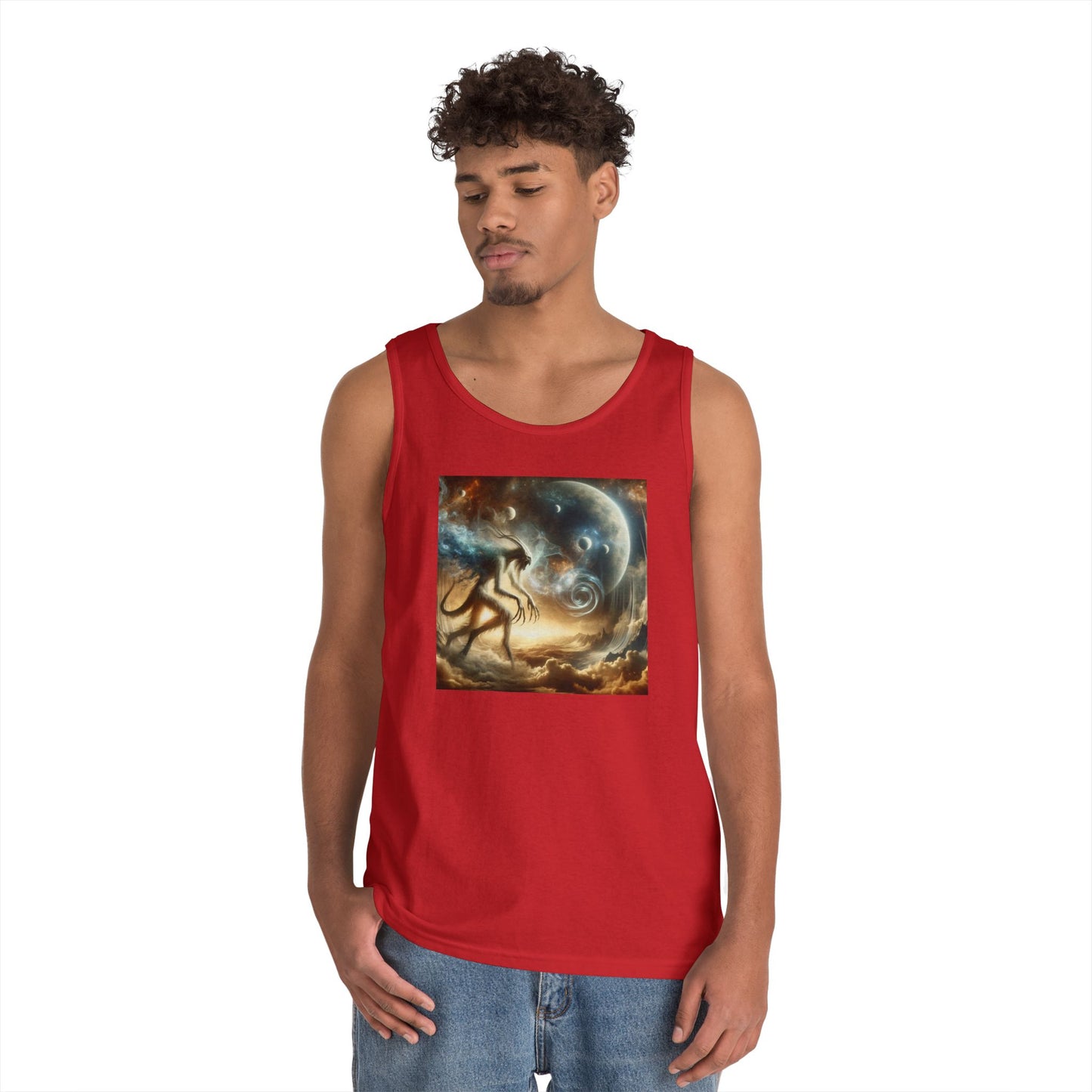 ٹینک ٹاپ | یونیسیکس | ہیوی کاٹن | کیہانی ہارر | دہشت نگاری | کیہانی موجود