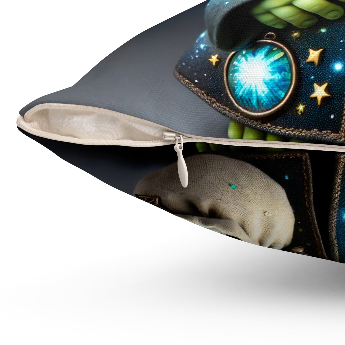 Pillow | Polyester | Square | Fantasy | Celestial Magic | Goblin