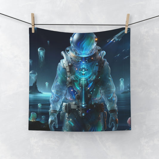 Handtuch | Gesichtstuch | Weltraum-Biolumineszenz | Astronaut