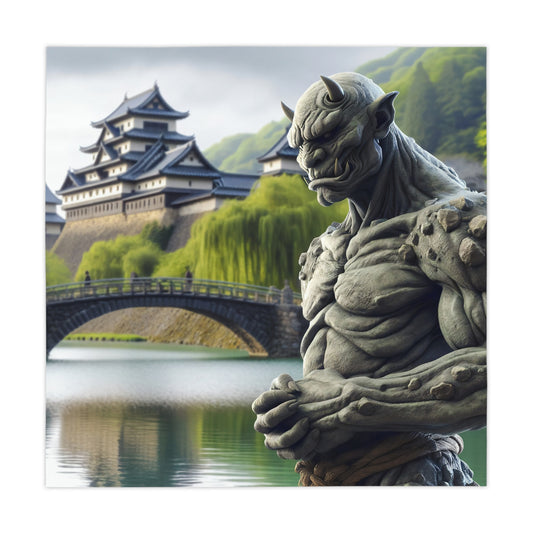 Tablecloth | Dark Fantasy | Yokai Lore | Oni