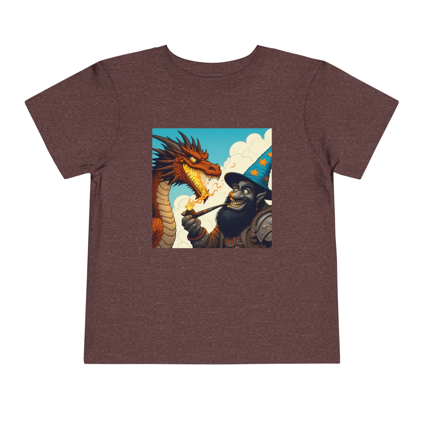 T-Shirt | Toddler Tee | Short Sleeve | High Fantasy | Dragon Duel | Goblin