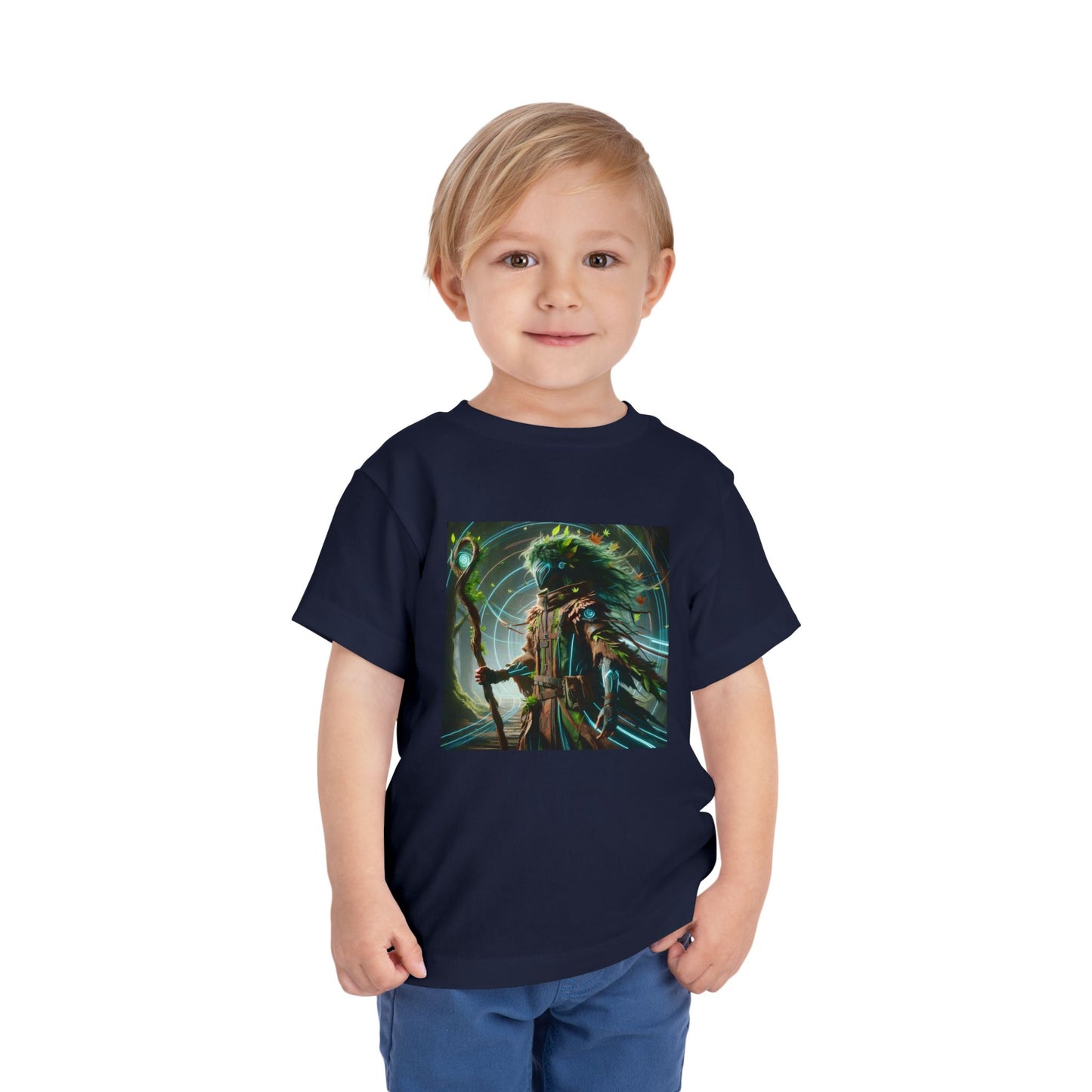 T-Shirt | Toddler Tee | Short Sleeve | Eco Fantasy | Forest Spirit Shaman
