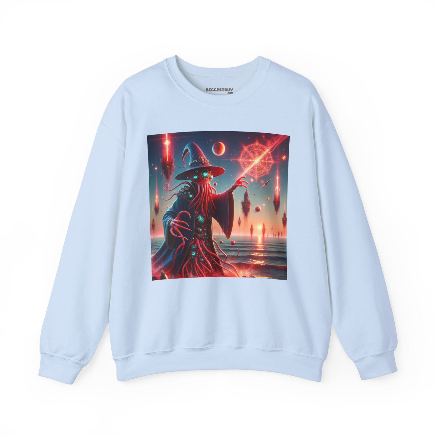 Genser | Unisex | Rund hals | Kraftig blanding | Kosmisk Skrekk | Illithid Trollmann
