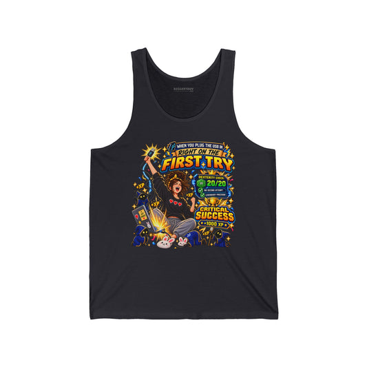 First Try - Jersey Tank Top