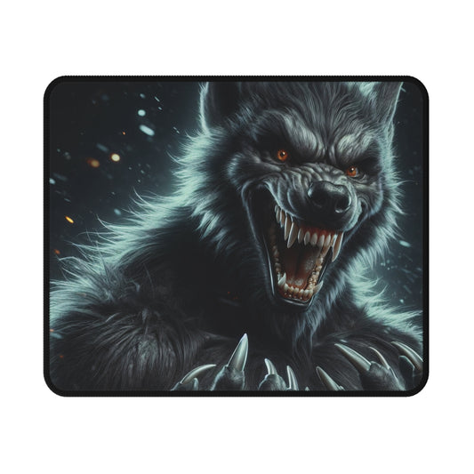 Mauspad | Werwolf-Fantasie | Dunkle Bestie
