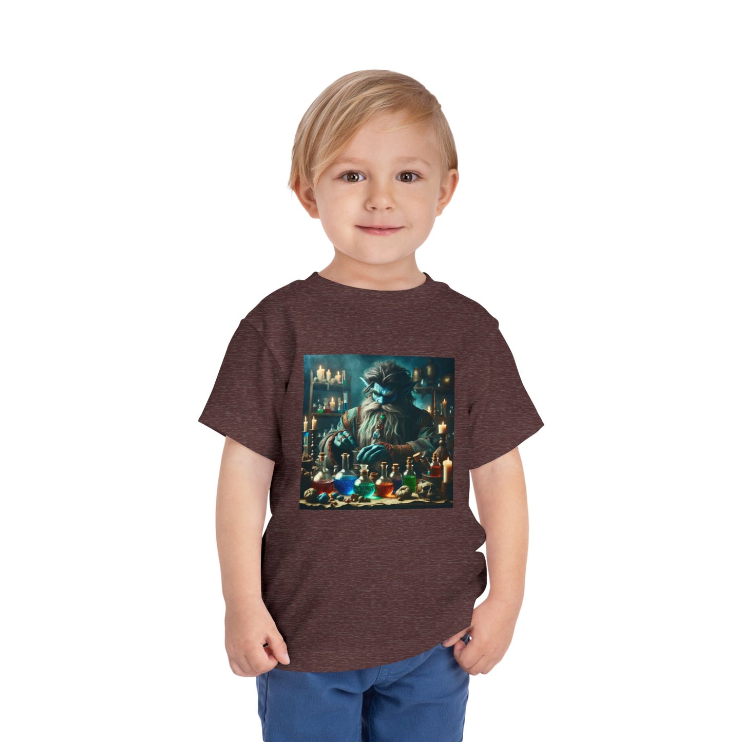 Camiseta | Camiseta Infantil | Manga Curta | Alquimia Mística | Djinn | Poções