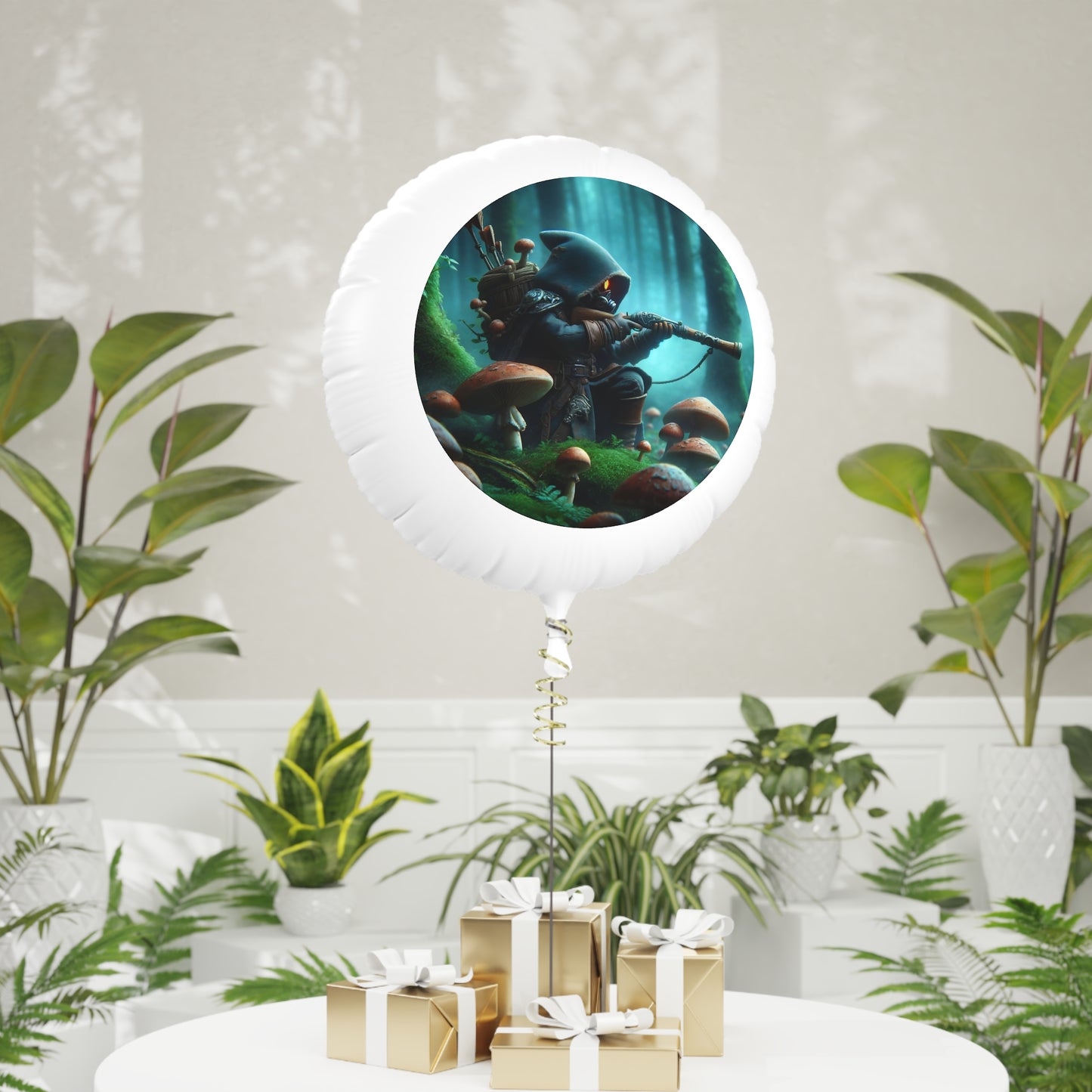 Balloon | Helium | Mylar | Dark Fantasy | Myconid Scout | Forest